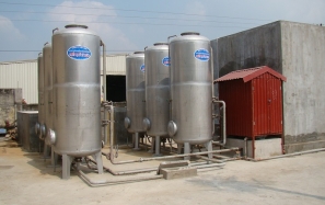 Hệ thống xử lý nước sinh hoạt Cty Thép Sóc Sơn