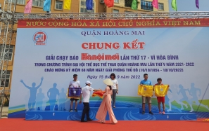 Việt-Sing giành Giải chạy Báo Hà Nội Mới lần thứ 47